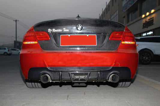 BMW 3 Series E92 M Sport Carbon Fibre Rear Diffuser