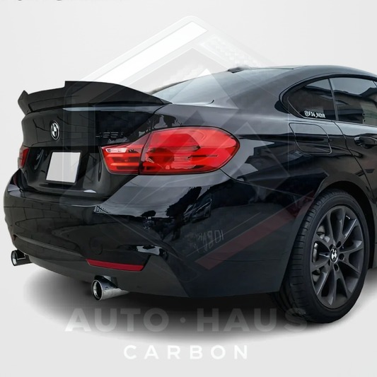 BMW F36 4 Series Gran Coupe PSM Style Spoiler Gloss Black 2014 - 2019