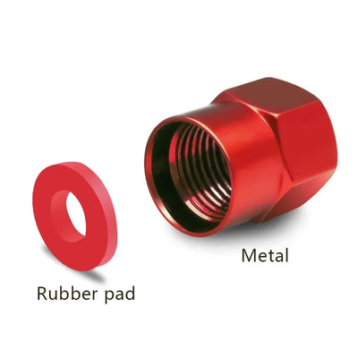 Aluminium Tyre Valve Caps - BMW Audi Mercedes VW SEAT & More