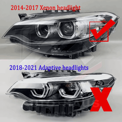 BMW 2 Series F22 F23 F87 Pre LCI Purple DRL Boards for Xenon Headlights 2014-17