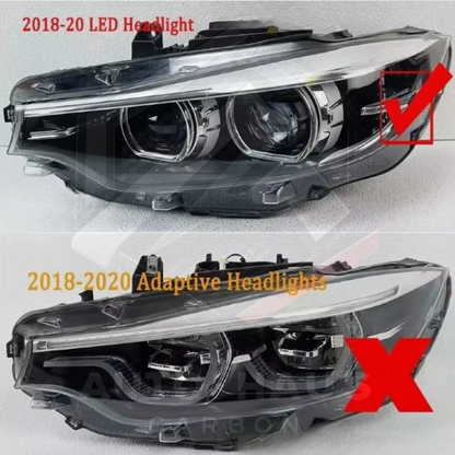 BMW F80 F82 M3 M4 LCI Yellow DRL Modules Non Adaptive 2018-20