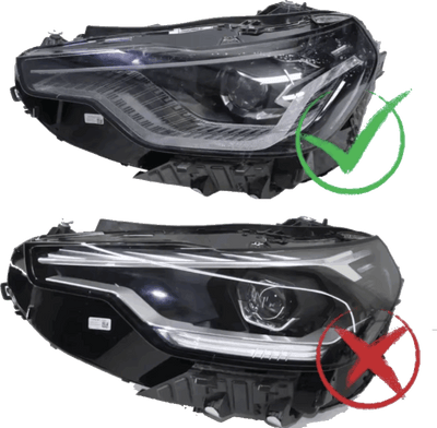 BMW 2 Series G42 G87 M240i M2 Purple DRL Boards 2022-25