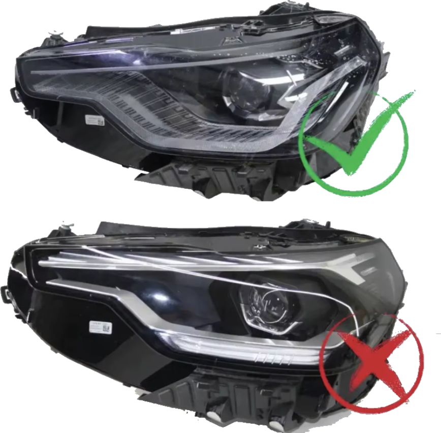 BMW 2 Series G42 G87 M240i M2 Purple DRL Boards 2022-25