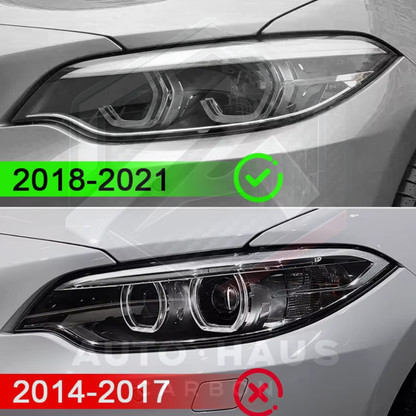 BMW F22 F23 F87 LCI Yellow DRL Boards 2018-2020