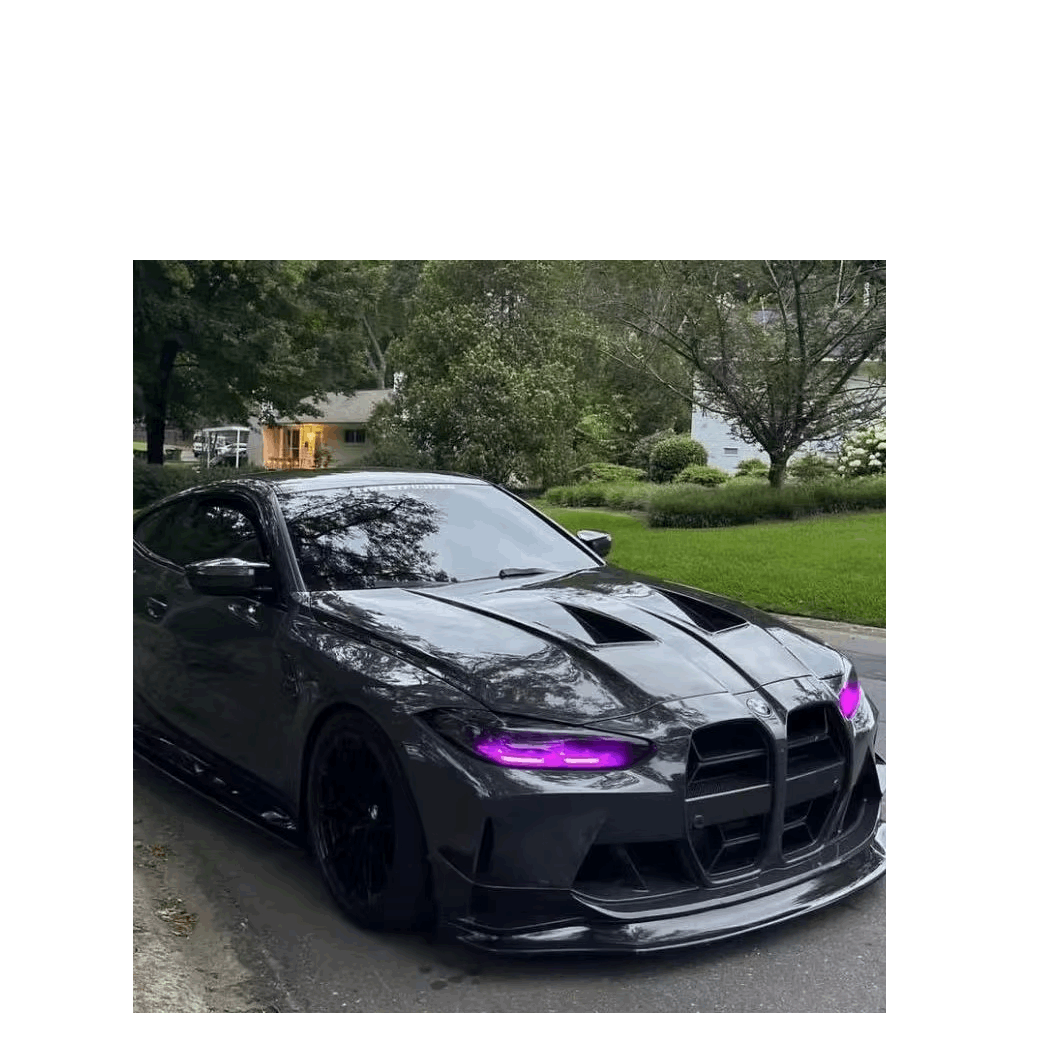 BMW G80 G82 M3 M4 G22 G26 4 Series NON Laser Purple DRL Modules 2021-23