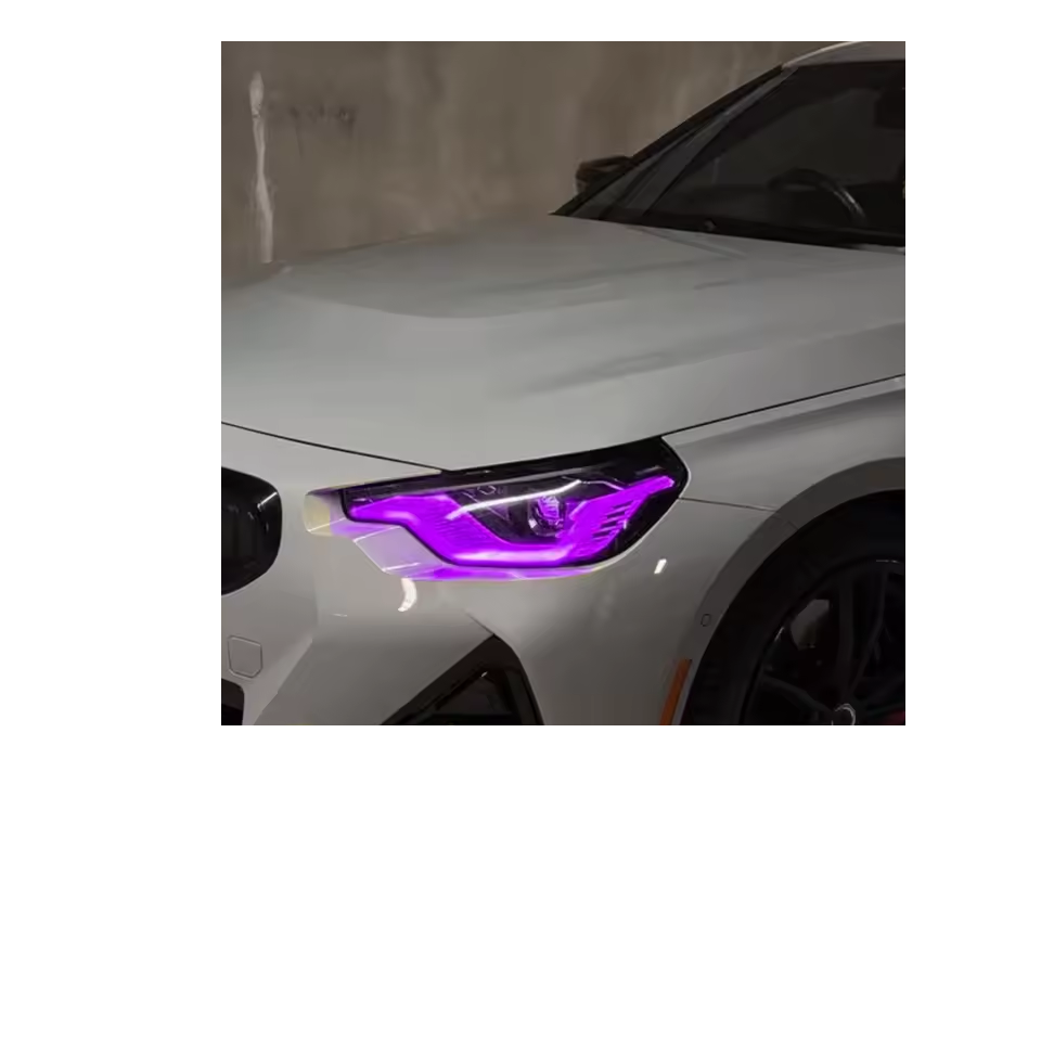 BMW 2 Series G42 G87 M240i M2 Purple DRL Boards 2022-25