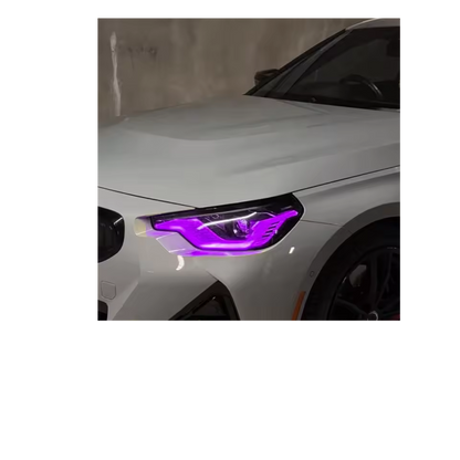 BMW 2 Series G42 G87 M240i M2 Purple DRL Boards 2022-25