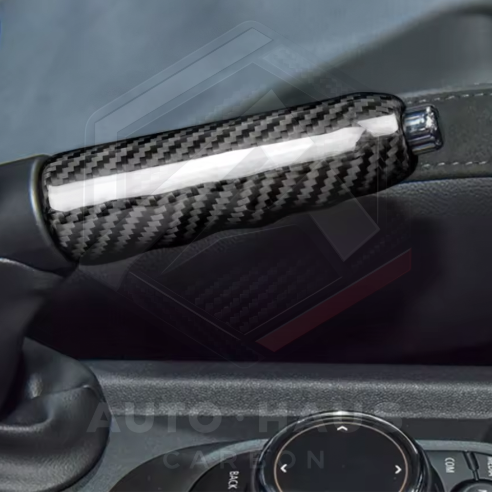 Mini Cooper S One JCW F5x Gloss Carbon Fibre Handbrake Handle