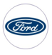 Aluminium Tyre Valve Caps - BMW Audi Mercedes VW SEAT & More Ford Blue Oval White