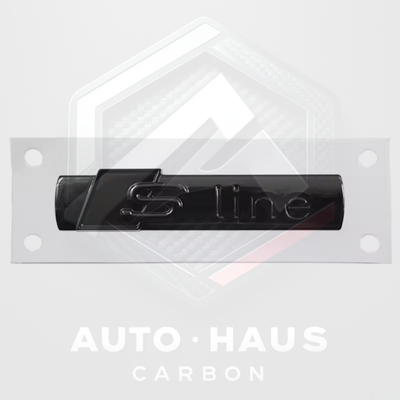 Audi S-Line Badges Multiple Colours (Pair)