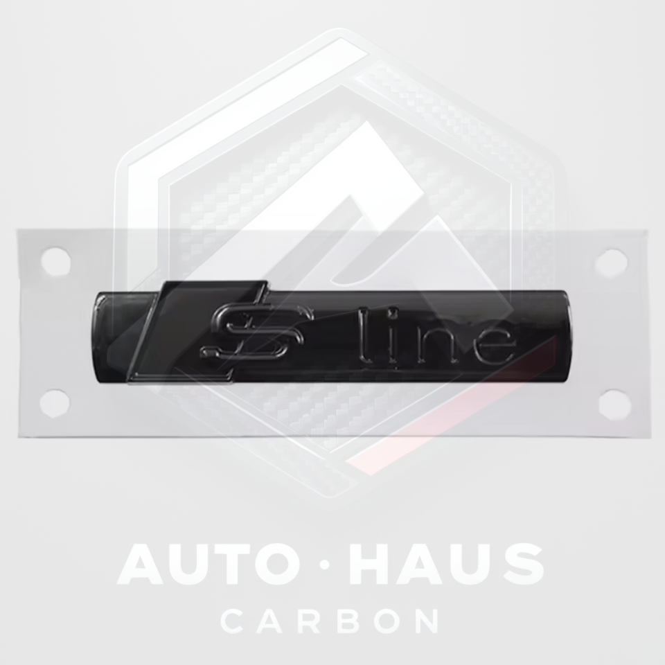 Audi S-Line Badges Multiple Colours (Pair)