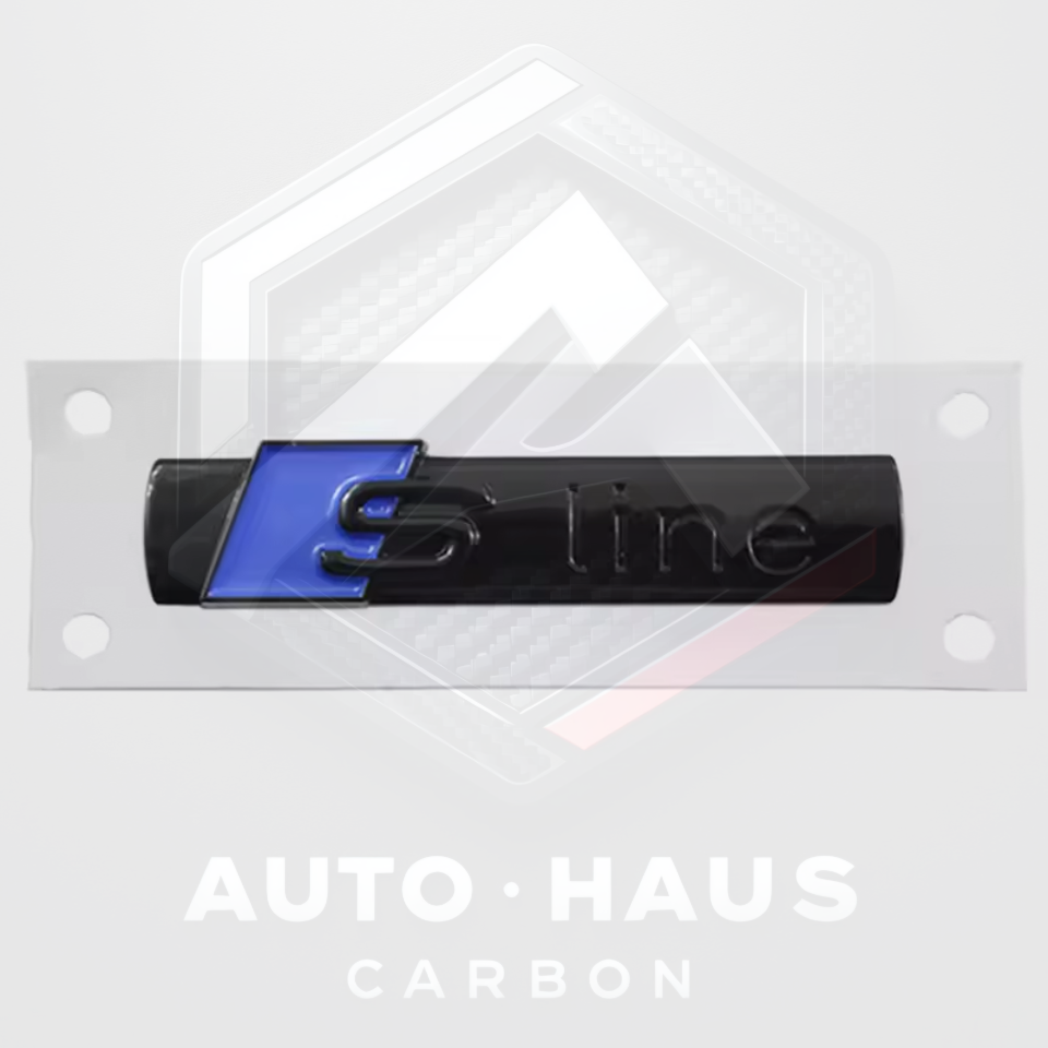 Audi S-Line Badges Multiple Colours (Pair)