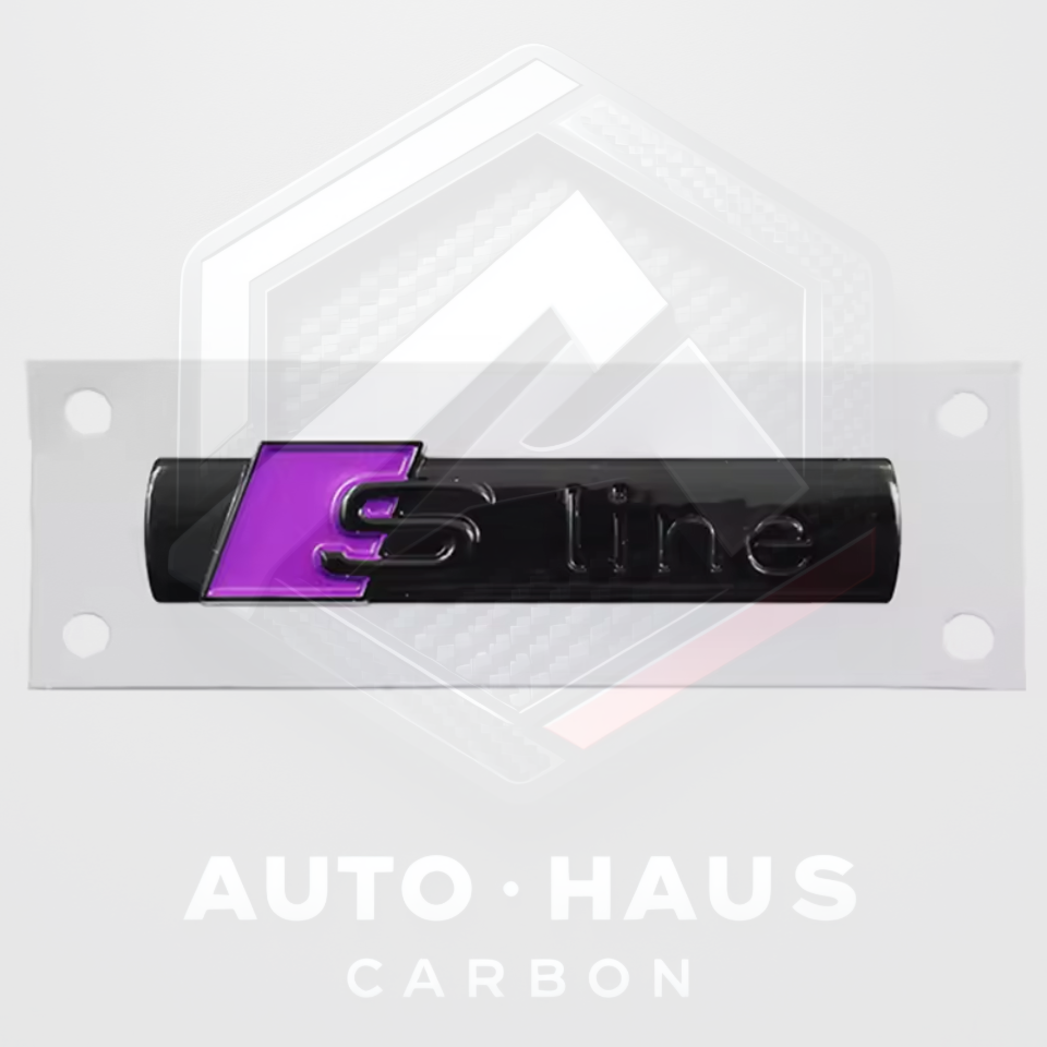 Audi S-Line Badges Multiple Colours (Pair)