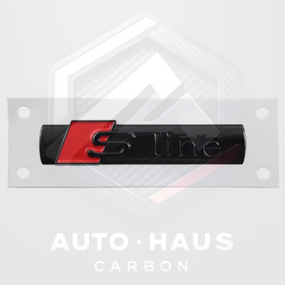 Audi S-Line Badges Multiple Colours (Pair)