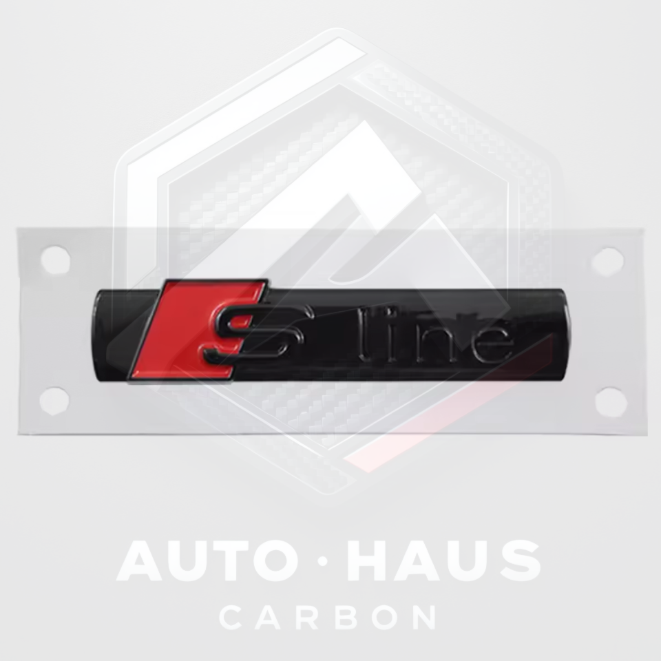 Audi S-Line Badges Multiple Colours (Pair)