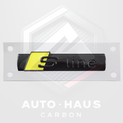 Audi S-Line Badges Multiple Colours (Pair)