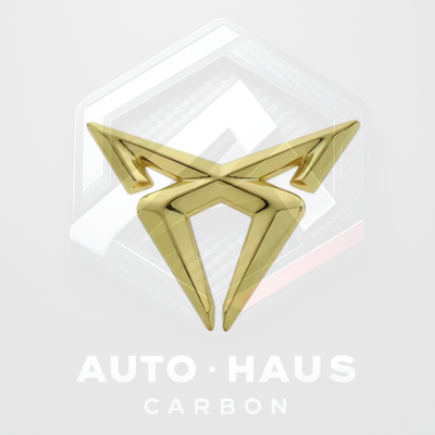 SEAT Cupra Metal Emblem 76x59mm