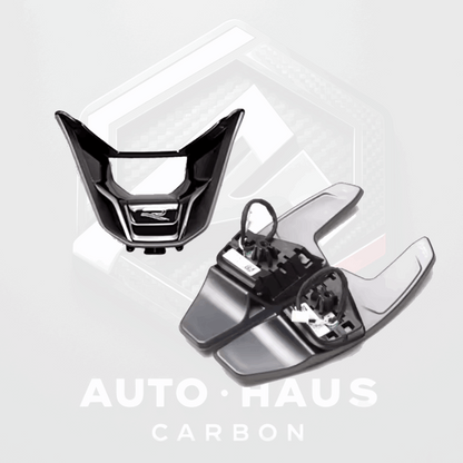 Volkswagen Golf MK8 Paddle Shifters & Steering Wheel Insert Set