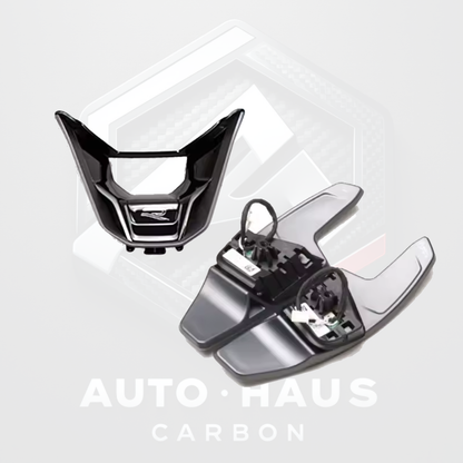 Volkswagen Golf MK8 Paddle Shifters & Steering Wheel Insert Set
