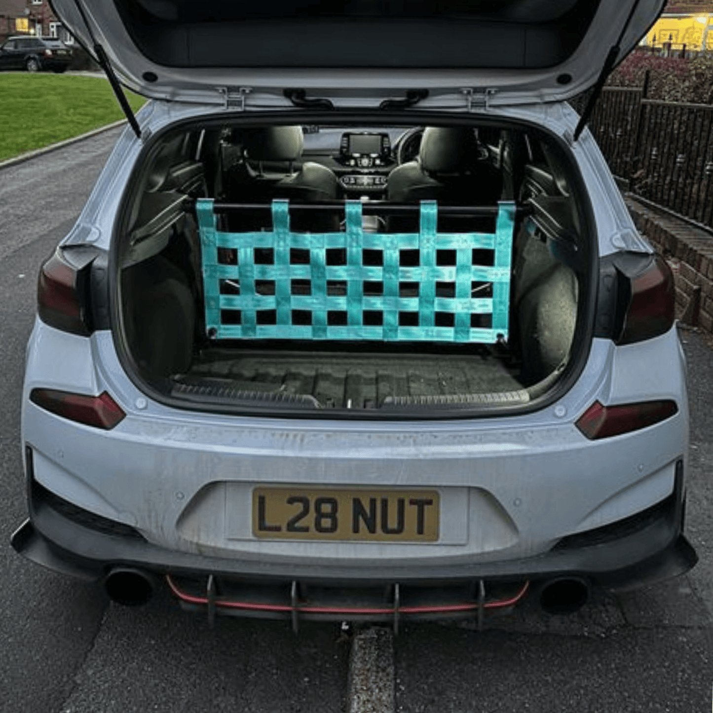 Hyundai i30N Strut bar and Cargo net
