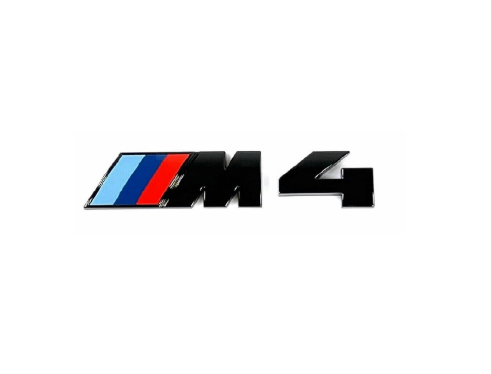 BMW F82 M4 Gloss Badge Boot Badge 30 x 125mm
