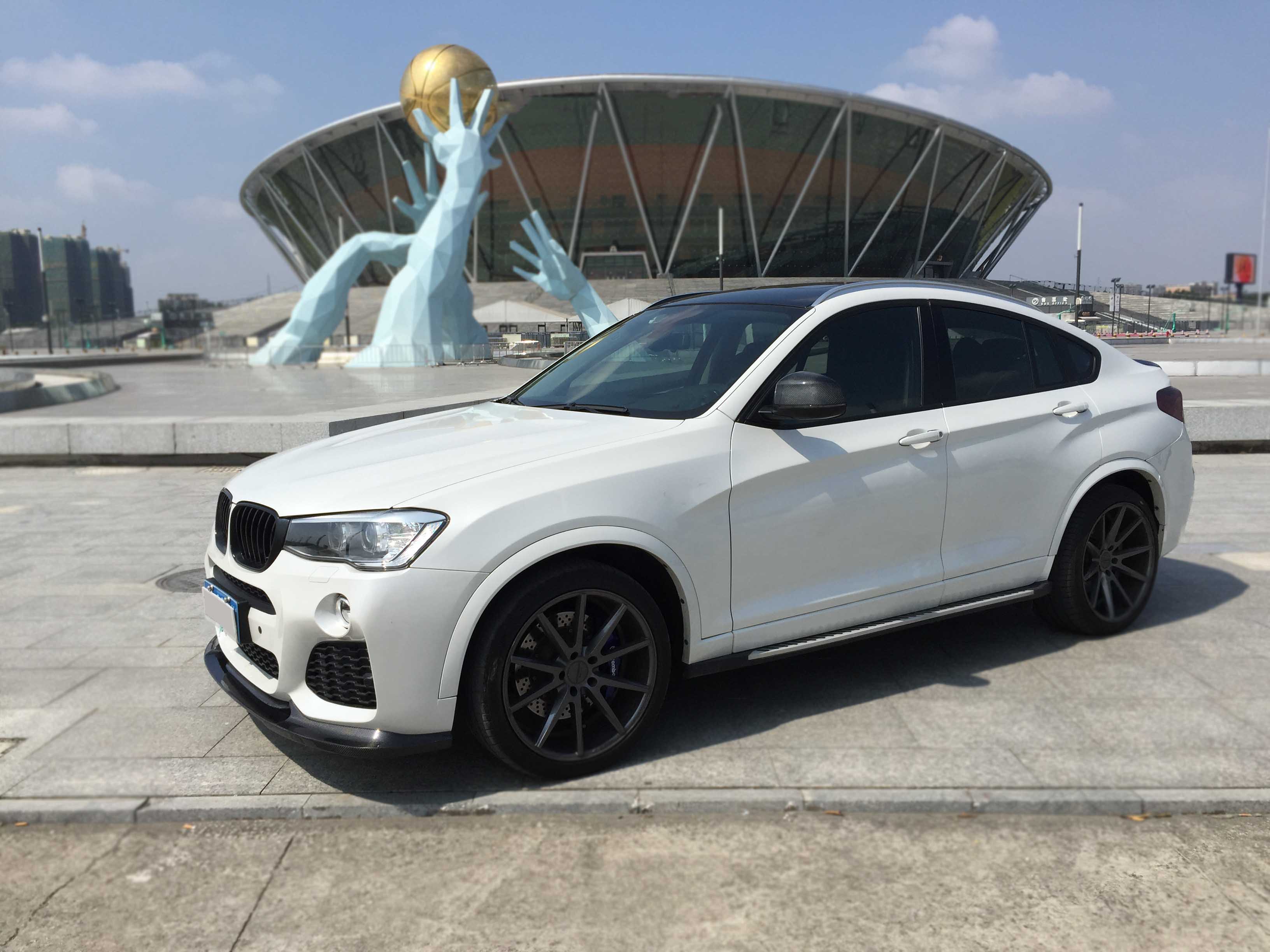 BMW X4 F26 M Sport Carbon Fibre Front Lip