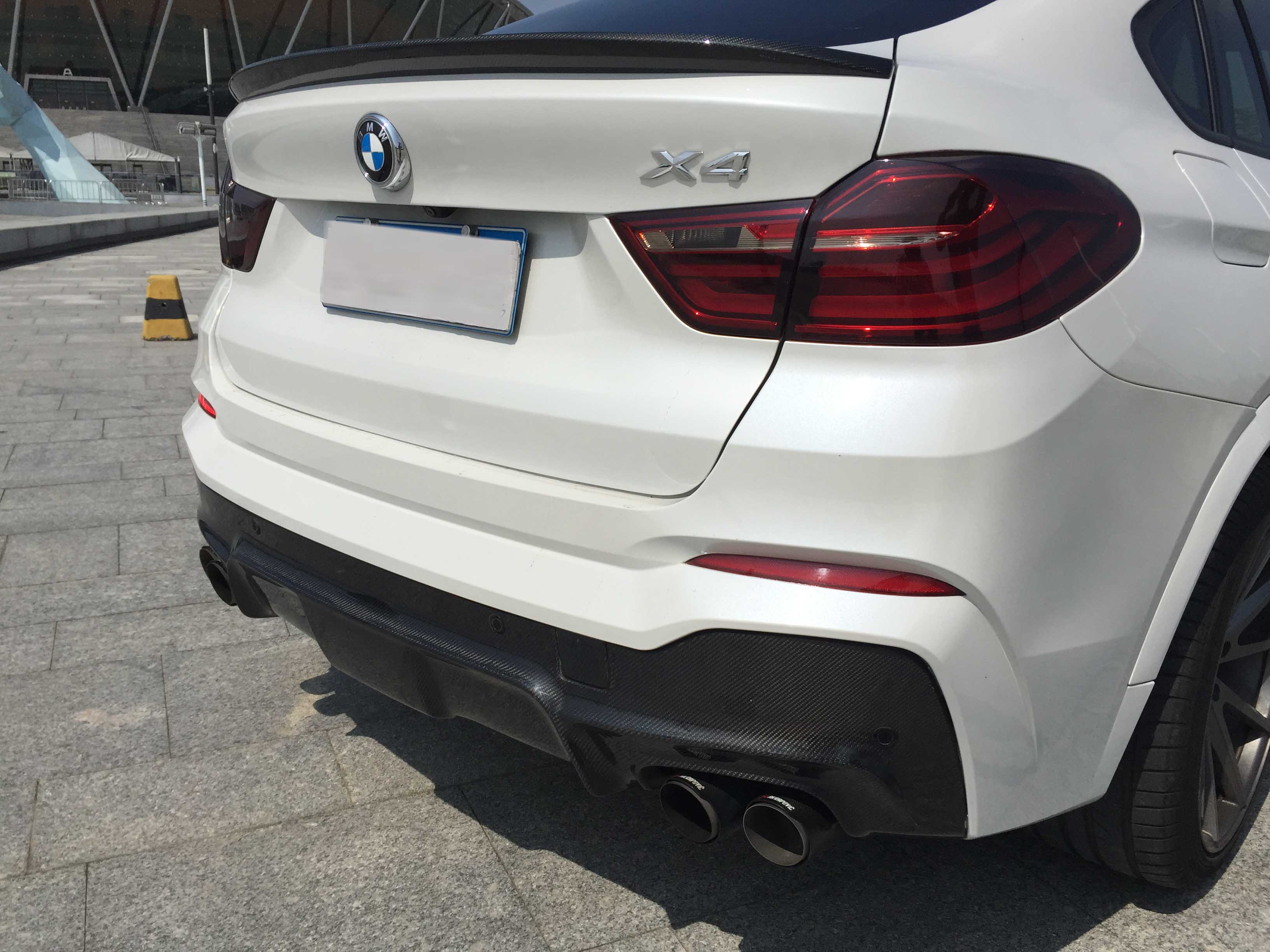 BMW X4 F26 M Sport Carbon Fibre Rear Diffuser
