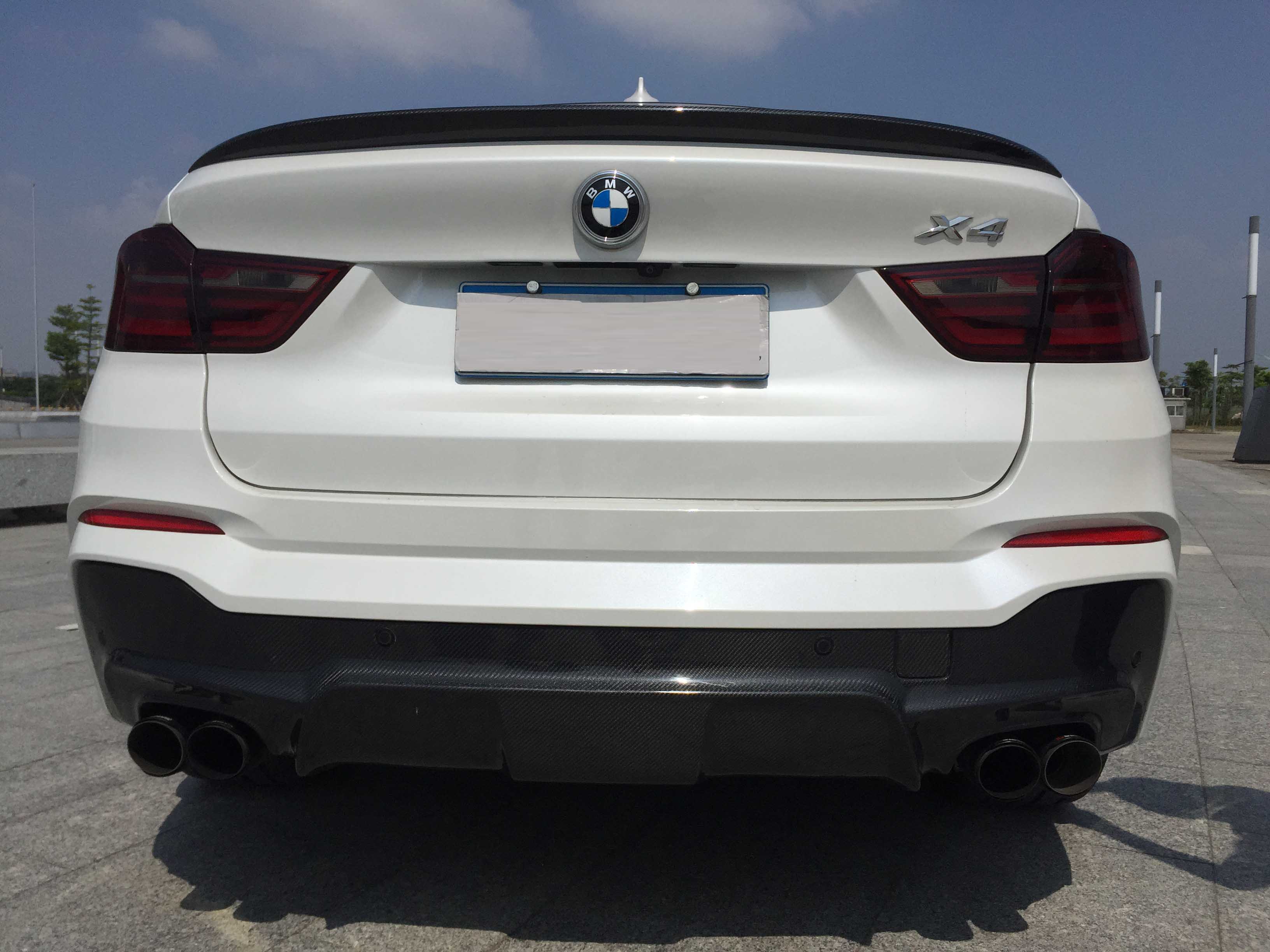 BMW X4 F26 M Sport Carbon Fibre Rear Diffuser