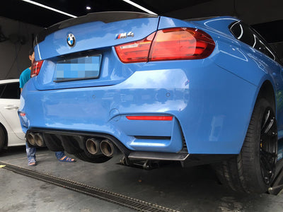 BMW M3 M4 F80 F82 F83 Carbon Fibre Rear Diffuser