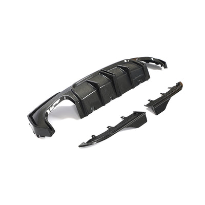 BMW 4 Series G22 G23 M Sport Carbon Fibre Rear Diffuser