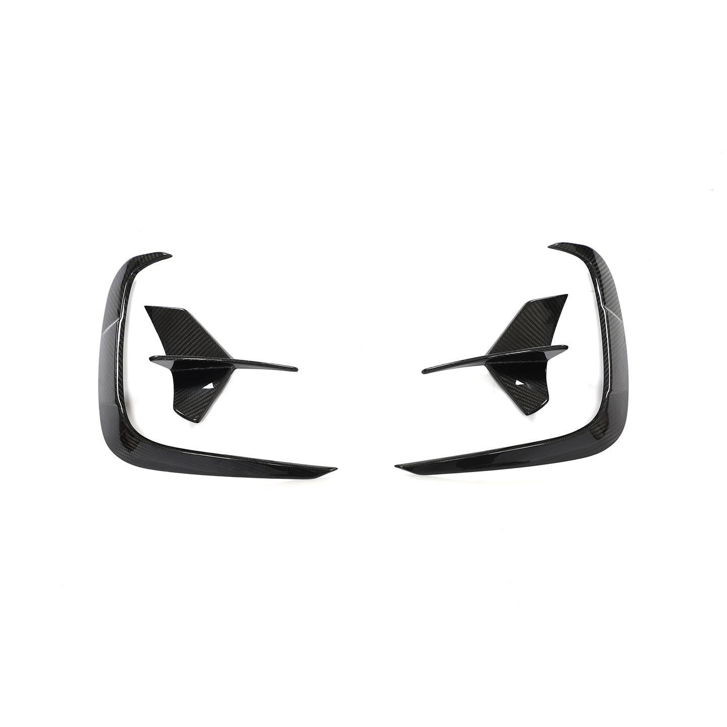 BMW 8 Series G14 G15 M Sport Dry Carbon Fibre Canards