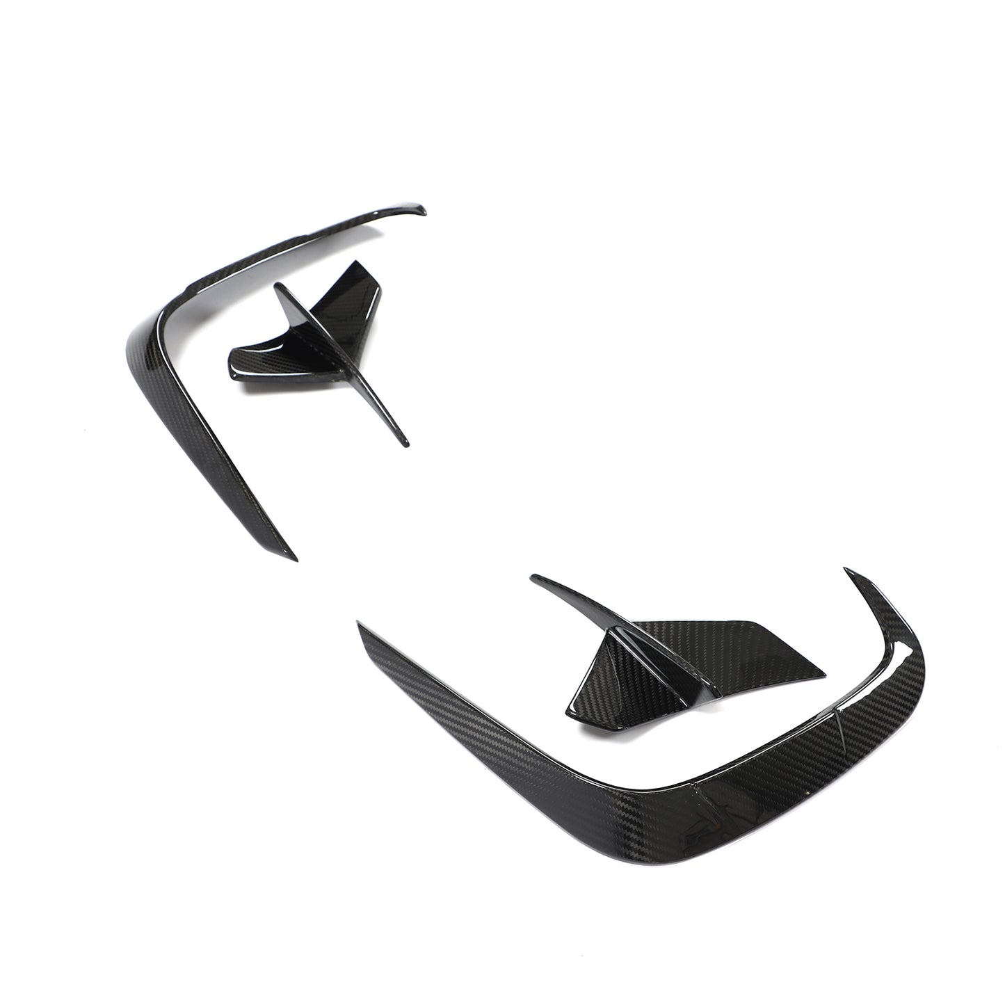 BMW 8 Series G14 G15 M Sport Dry Carbon Fibre Canards