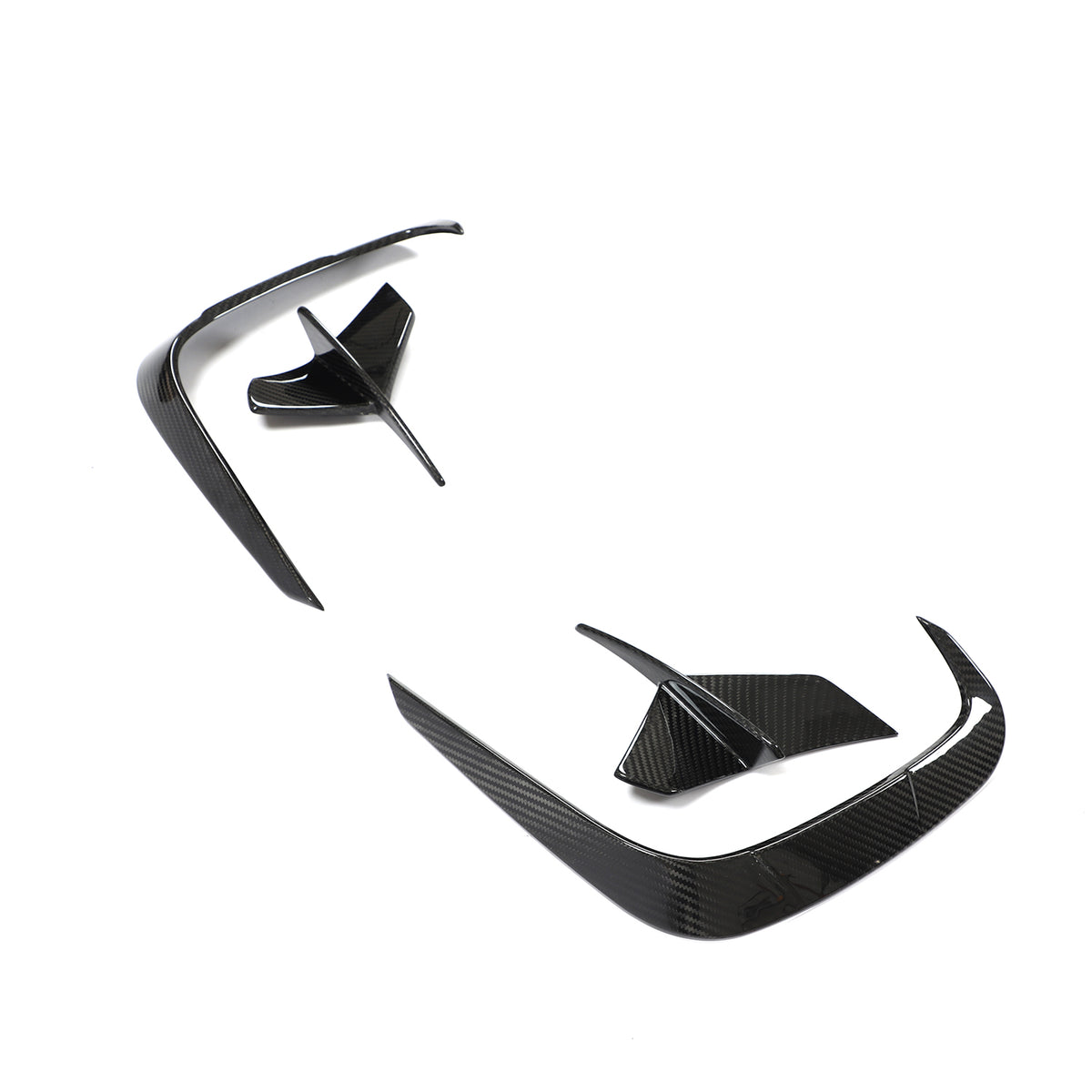 BMW 8 Series G14 G15 M Sport Dry Carbon Fibre Canards