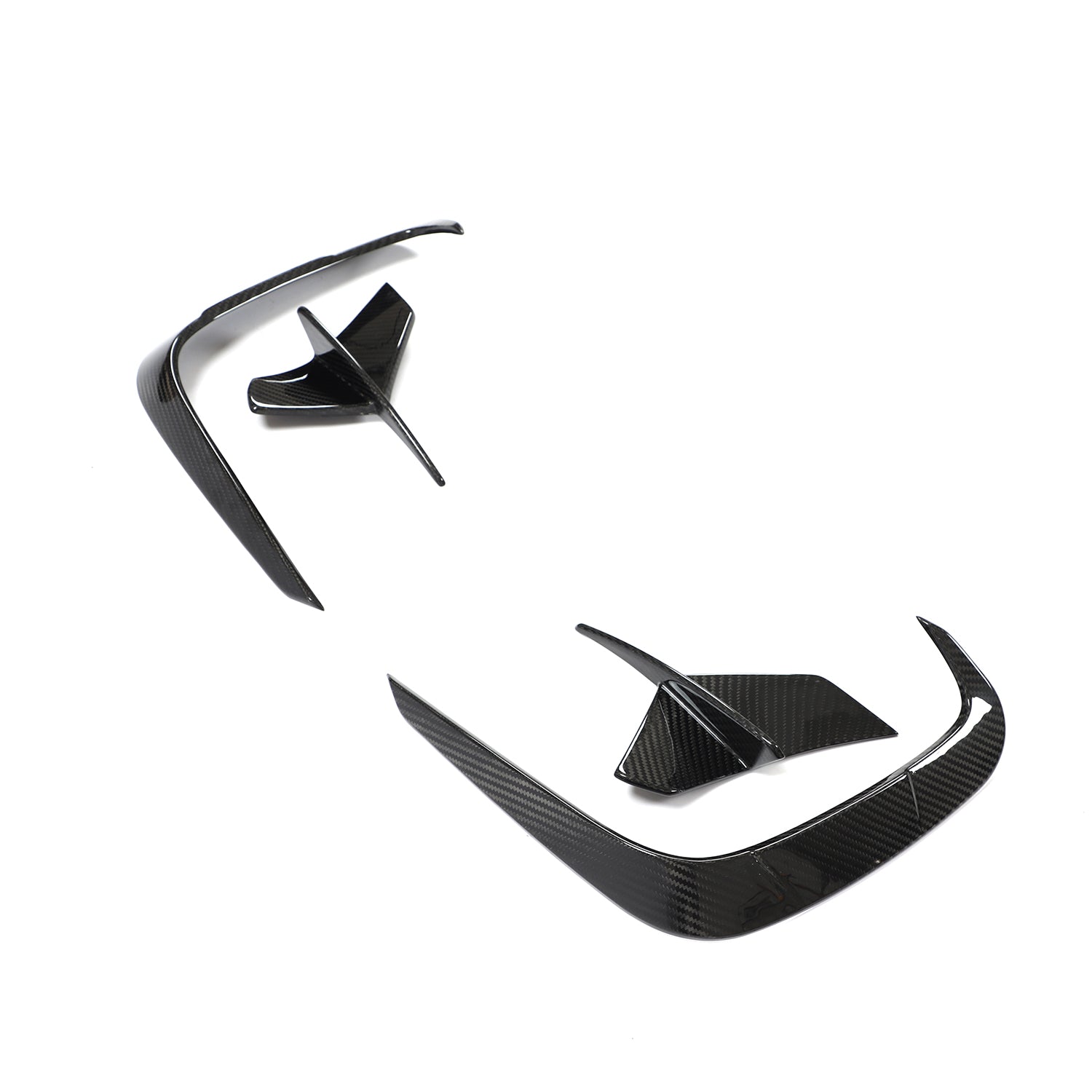 BMW 8 Series G14 G15 M Sport Dry Carbon Fibre Canards