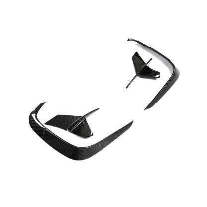 BMW 8 Series G14 G15 M Sport Dry Carbon Fibre Canards