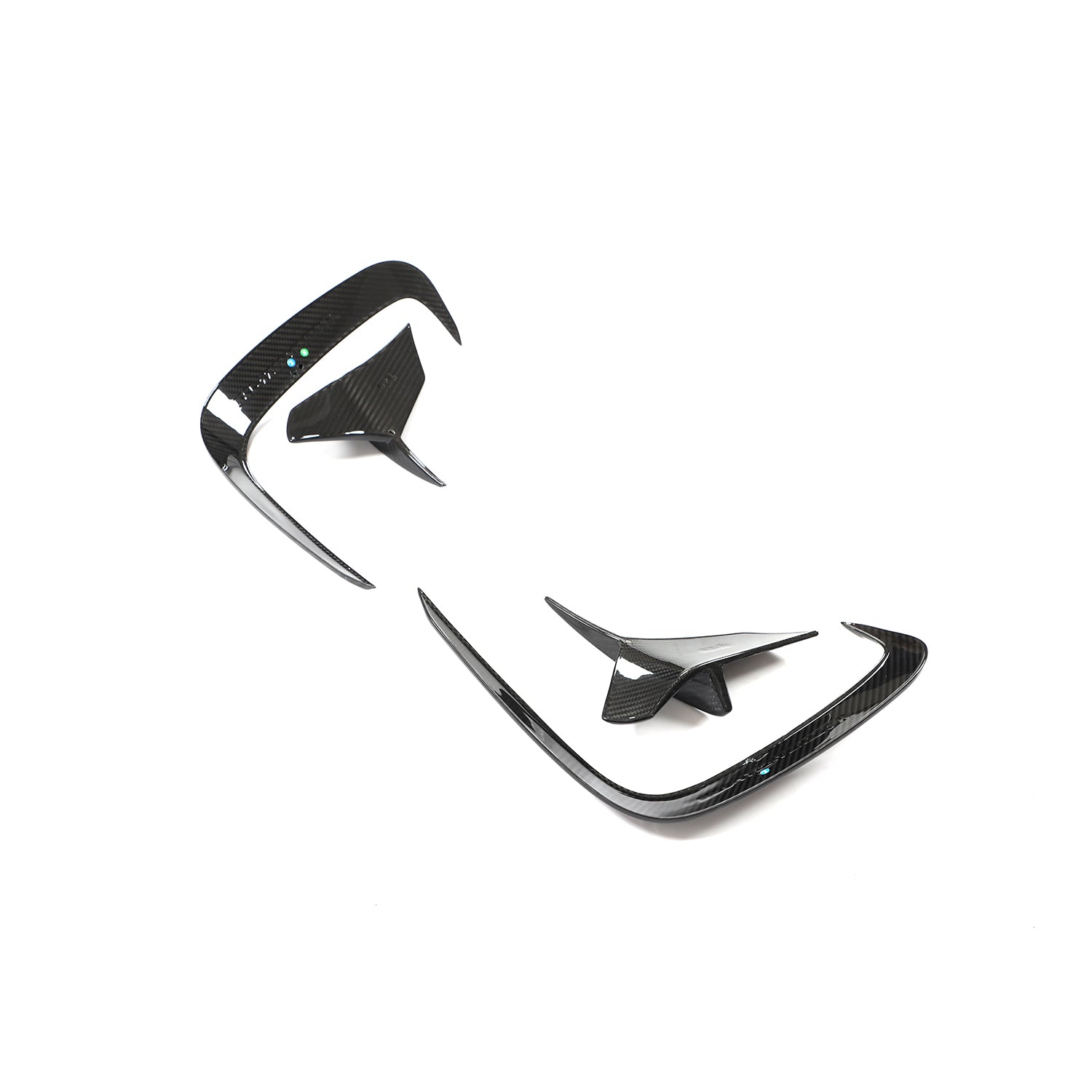 BMW 8 Series G14 G15 M Sport Dry Carbon Fibre Canards