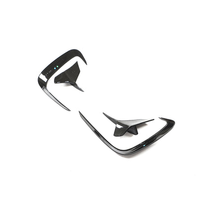 BMW 8 Series G14 G15 M Sport Dry Carbon Fibre Canards