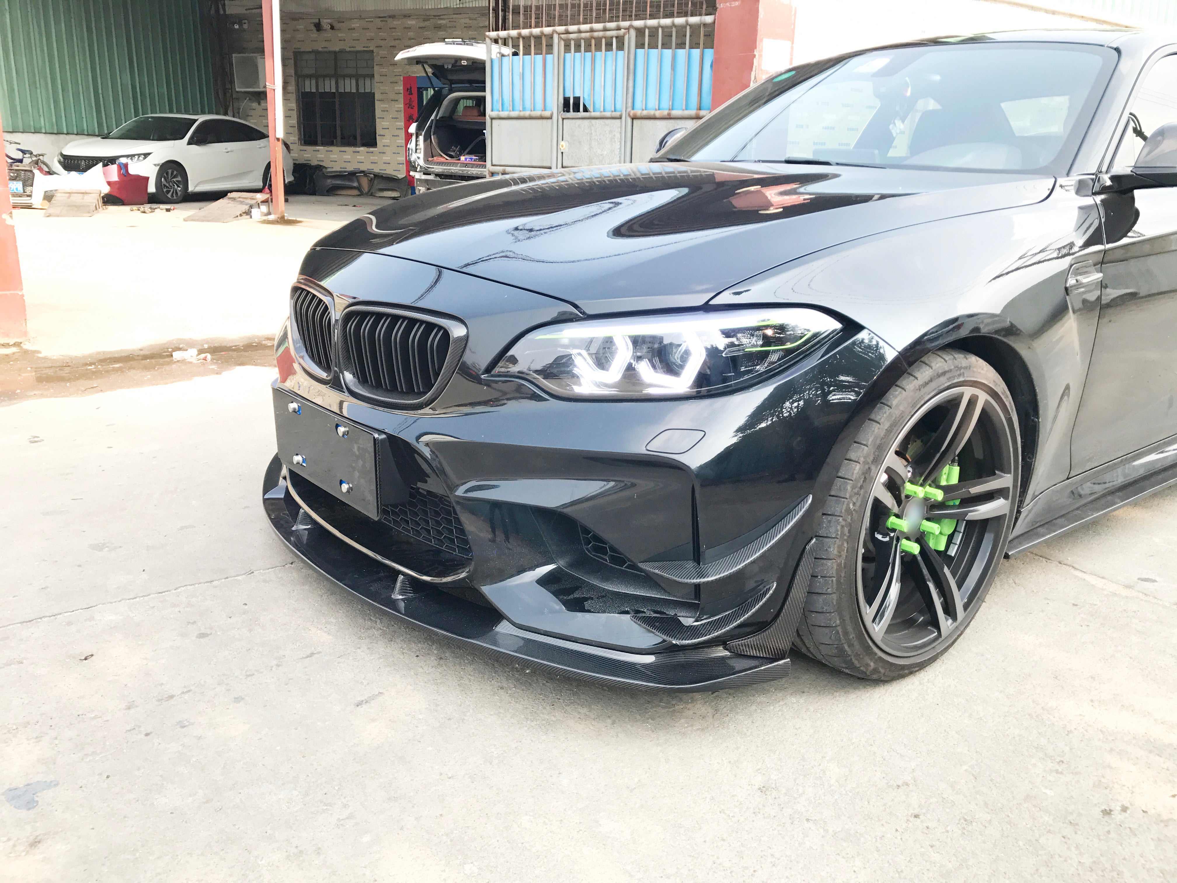 BMW 2 Series F87 M2 Carbon Fibre Splitter