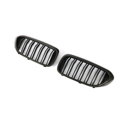 BMW 5 Series G30 G38 F90 M5/M Sport Carbon Fibre+Abs Plastic Grill
