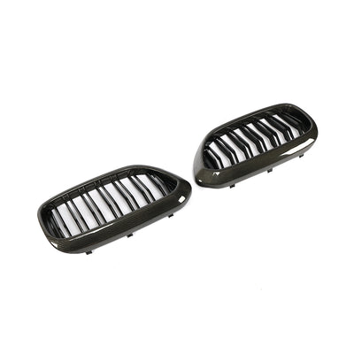 BMW 5 Series G30 G38 F90 M5/M Sport Carbon Fibre+Abs Plastic Grill