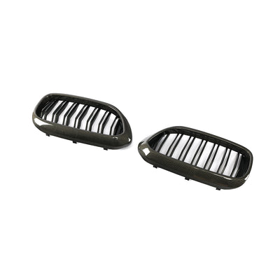 BMW 5 Series G30 G38 F90 M5/M Sport Carbon Fibre+Abs Plastic Grill