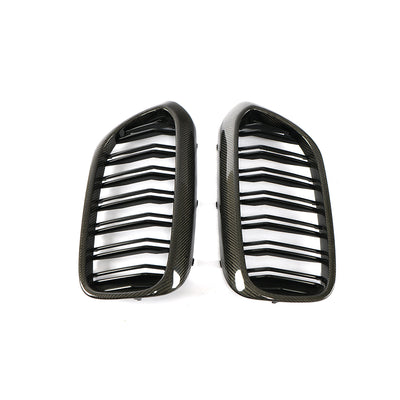 BMW 5 Series G30 G38 F90 M5/M Sport Carbon Fibre+Abs Plastic Grill