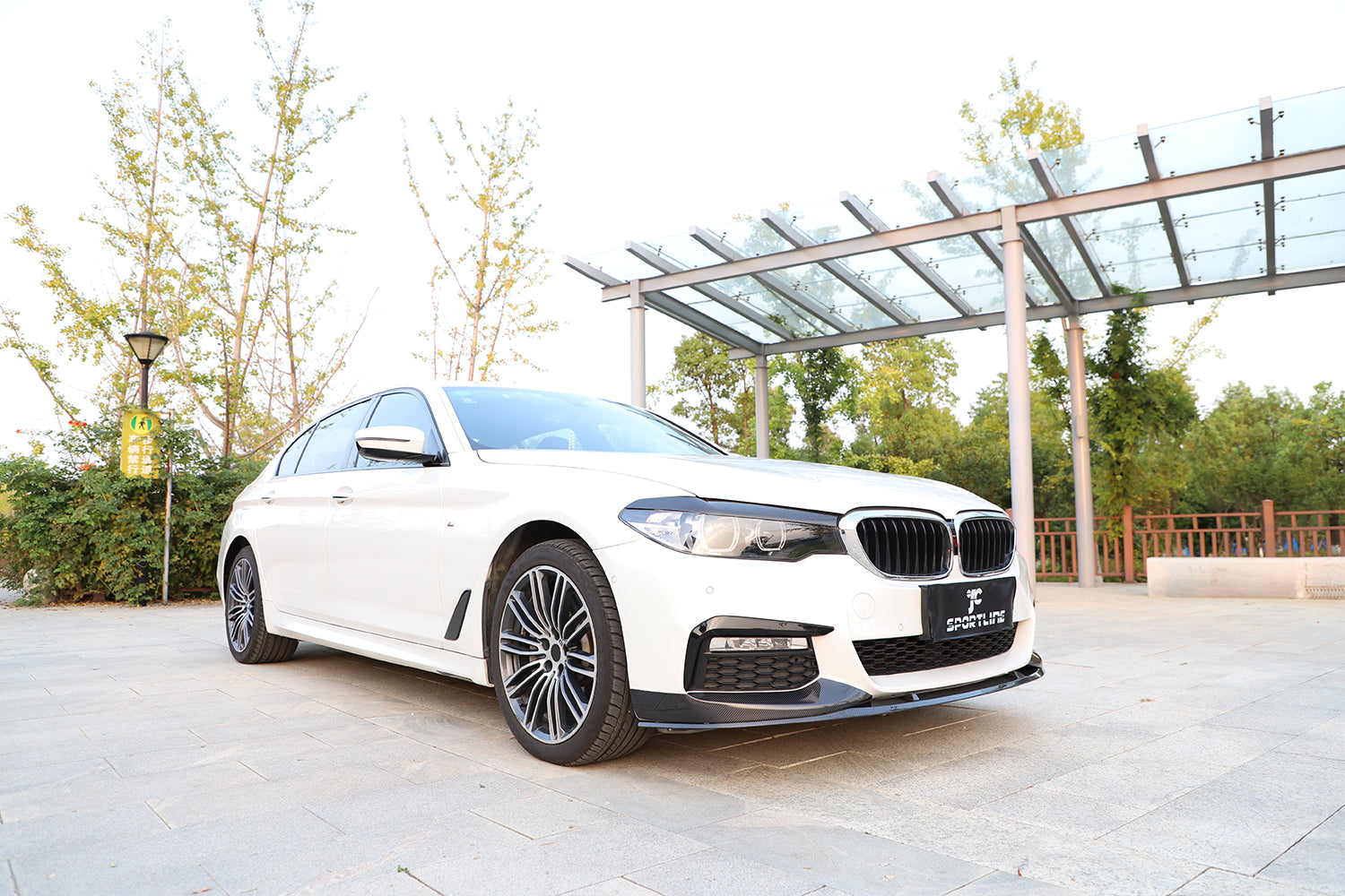 BMW 5 Series G30 G31 G38/M Sport Dry Carbon Fibre Trims,Fog Lamp Cover