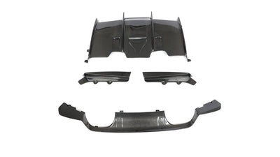 BMW M3 M4 F80 F82 F83 Carbon Fibre Rear Diffuser