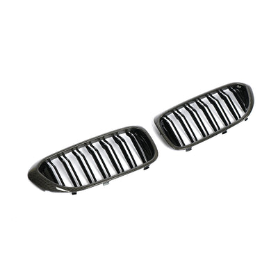 BMW 5 Series G30 G38 F90 M5/M Sport Carbon Fibre+Abs Plastic Grill