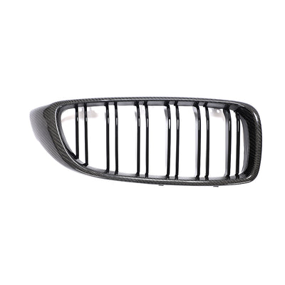 BMW 3/4 Series F32 F33 F36 F82 F83 M4 F80 M3 Carbon Fibre+Abs Plastic Grill