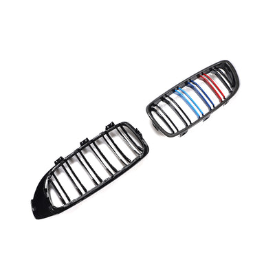 BMW 3/4 Series F32 F33 F36 F82 F83 M4 F80 M3 Carbon Fibre+Abs Plastic Grill