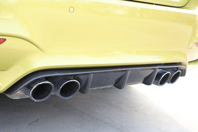 BMW M4 F82 F83 Carbon Fibre Rear Diffuser
