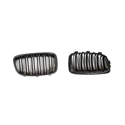 BMW 1 Series F20 Carbon Fibre+Abs Plastic Grill