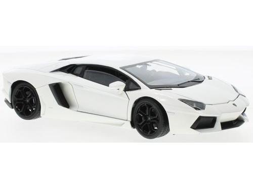 Lamborghini Aventador LP 700-4 White 1:24 Scale Welly Diecast Model